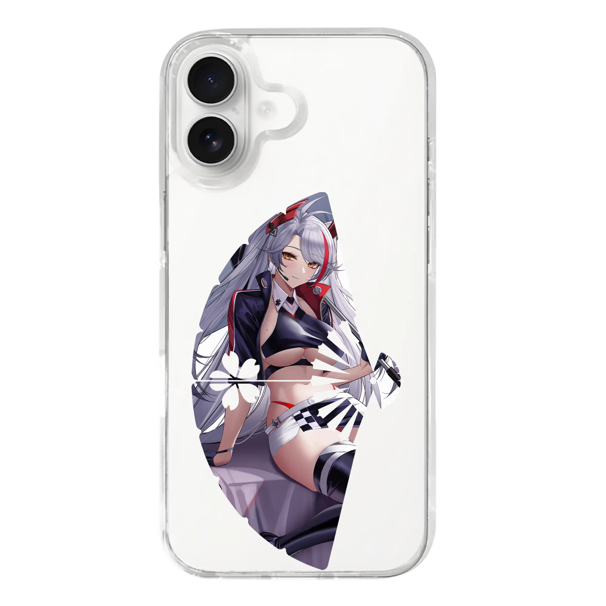 アズールレーン グッズ,プリンツ・オイゲン - iPhone 17シリーズ 透明スマホケース – 薄型・耐衝撃・精密フィット保護カバー